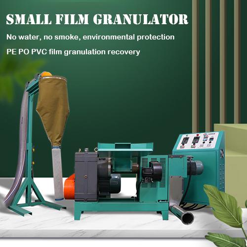Niskotemperaturowy granulator tworzyw sztucznych recykling folii tworzyw sztucznych granulacja 11KW pe,po,pvc,eva,ps 0